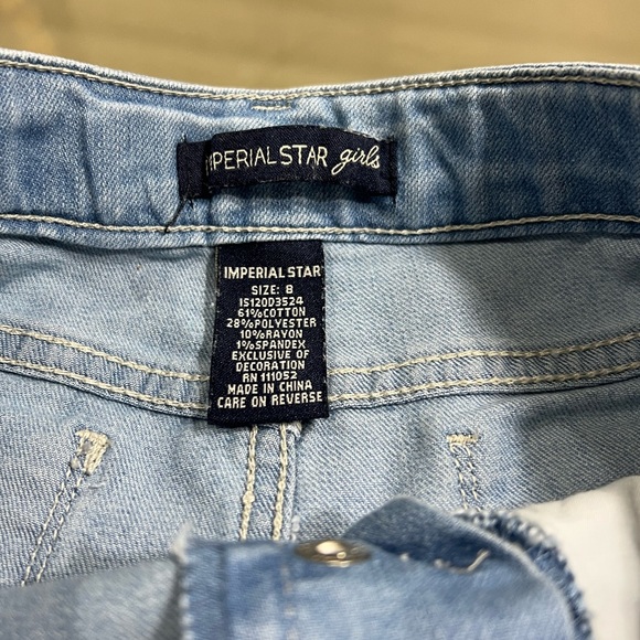 Imperial Star lace Denim Shorts and Eyeshadow girls top outfit size 8 - Picture 4 of 11